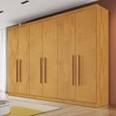 Ver imagem 2 de Guarda Roupa Oslo 6 Portas 6 Gavetas Mdf - Mademarcs
