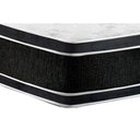 Ver imagem 7 de Cama Box Baú Casal: Colchão Espuma Castor D33 Black e White Air Double Face Euro Pillow + Base CRC