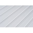 Ver imagem 6 de Cabeceira Ripada Casal Modular MDF Ripado 140x60cm fixa com fita:Branco