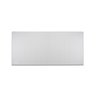 Cabeceira Ripada Casal Modular MDF Ripado 140x60cm fixa com fita:Branco - 8