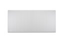 Ver mais imagens de Cabeceira Ripada Casal Modular MDF Ripado 140x60cm fixa com fita:Branco