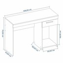 Ver imagem 2 de Mesa de Escritorio e Notebook Branca