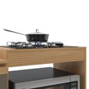 Ver mais imagens de Balcao Pia com Balcao para Cooktop Ayla Yescasa Laranja/Tauari Ambar/Avela