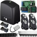 Ver imagem 1 de Kit Motor Automatizador Portão Deslizante Dz 1/4 Slider Pl Maxi 400kg Controles 3 Mt Cremalheira Rcg