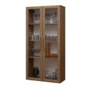 Ver imagem 2 de Cristaleira Suspensa 70 Cm 2 Portas de Vidro Rustic Madesa