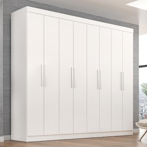 Guarda-Roupa Casal Lisboa 8 Portas 4 Gavetas