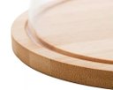 Ver imagem 7 de Porta Queijo Queijeira de Bambu com Tampa Acrílico 19cm Yangzi