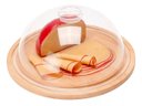 Ver imagem 2 de Porta Queijo Queijeira de Bambu com Tampa Acrílico 19cm Yangzi