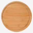 Ver mais imagens de Porta Queijo Queijeira de Bambu com Tampa Acrílico 19cm Yangzi