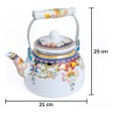 Ver imagem 3 de Chaleira Esmaltada A5 Charm Indiana 2,5 L sem Apito