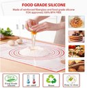 Ver imagem 5 de Esteira de Silicone Antiaderente Walfos, Forro de Cozinha para Forno, 1 Peça de 50x70cm para Massas