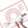 Esteira de Silicone Antiaderente Walfos, Forro de Cozinha para Forno, 1 Peça de 50x70cm para Massas - 1