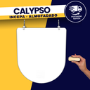 Ver imagem 1 de Tampa Assento para Vaso Sanitário Calypso Incepa Almofadado Branco Durín