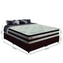 Ver imagem 3 de Cama Box Casal Queen 1,58m Colchão Molas Ensacadas 30cm Love Story 158x198x68cm Gazin