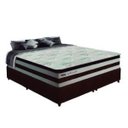 Ver imagem 1 de Cama Box Casal Queen 1,58m Colchão Molas Ensacadas 30cm Love Story 158x198x68cm Gazin