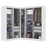 Guarda-roupa Modulado de Canto com Puxadores Mdf Paris - 4