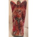 Ver imagem 1 de Imagem Exu Morcego Escultura Gesso Estatua 50 Cm