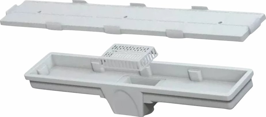 Ralo Linear Oculto Invisível 10x70 Fortflux/ Quanta Compositos