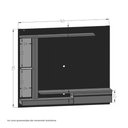 Ver imagem 3 de Painel para Tvs 55" Denver Off White e Cinamomo Bechara