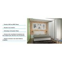 Ver imagem 4 de Quarto de Casal com Guarda Roupa, Cabeceira e Mesa de Cabeceira Prime Luciane Móveis