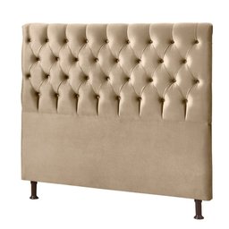 Cabeceira Casal Cristal Estrutura em Madeira Mdf - Js Móveis - 1