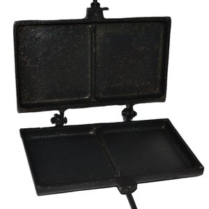 Sanduicheira Antiaderente Dupla 2 Pão de Forma 20x11cm