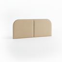 Ver imagem 2 de Cabeceira Clean Dobrável Estofada Linho 140cm Queen Design Orgânico