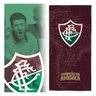 Toalha Banho Lepper Aveludada Transfer Fluminense 70 Cm X 1,40 M:vermelho/verde/único - 3