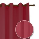 Ver imagem 1 de Cortina Para Sala Quarto Roma 300x220 Admirare Cor Vermelho