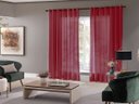 Ver imagem 2 de Cortina Para Sala Quarto Roma 300x220 Admirare Cor Vermelho