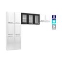 Ver imagem 3 de Cozinha de Aço Compacta 3 Peças Rose Multimóveis CR6102 Branco/Preto