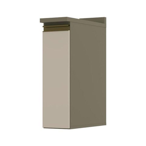Balcão para Condimentos 20cm com Tampo Connect Duna-Cristal - Móveis Henn Duna-Cristal