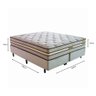 Cama Box com Colchão Queen Size Molas Ensacadas Gran Meliá Macio Apolospuma 158x198 - 2