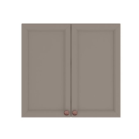 Armário Aéreo 2 Portas Olivia 80 Cm