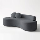 Ver imagem 2 de Sofá Veda 1,50m Xpand Tech Tecido Bouclê Cama Inbox