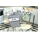 Ver imagem 4 de Itens para Cozinha Bordado Ponto Cruz - Galinha D'Angola Arte & Tear Cortina de Cozinha - Bordada