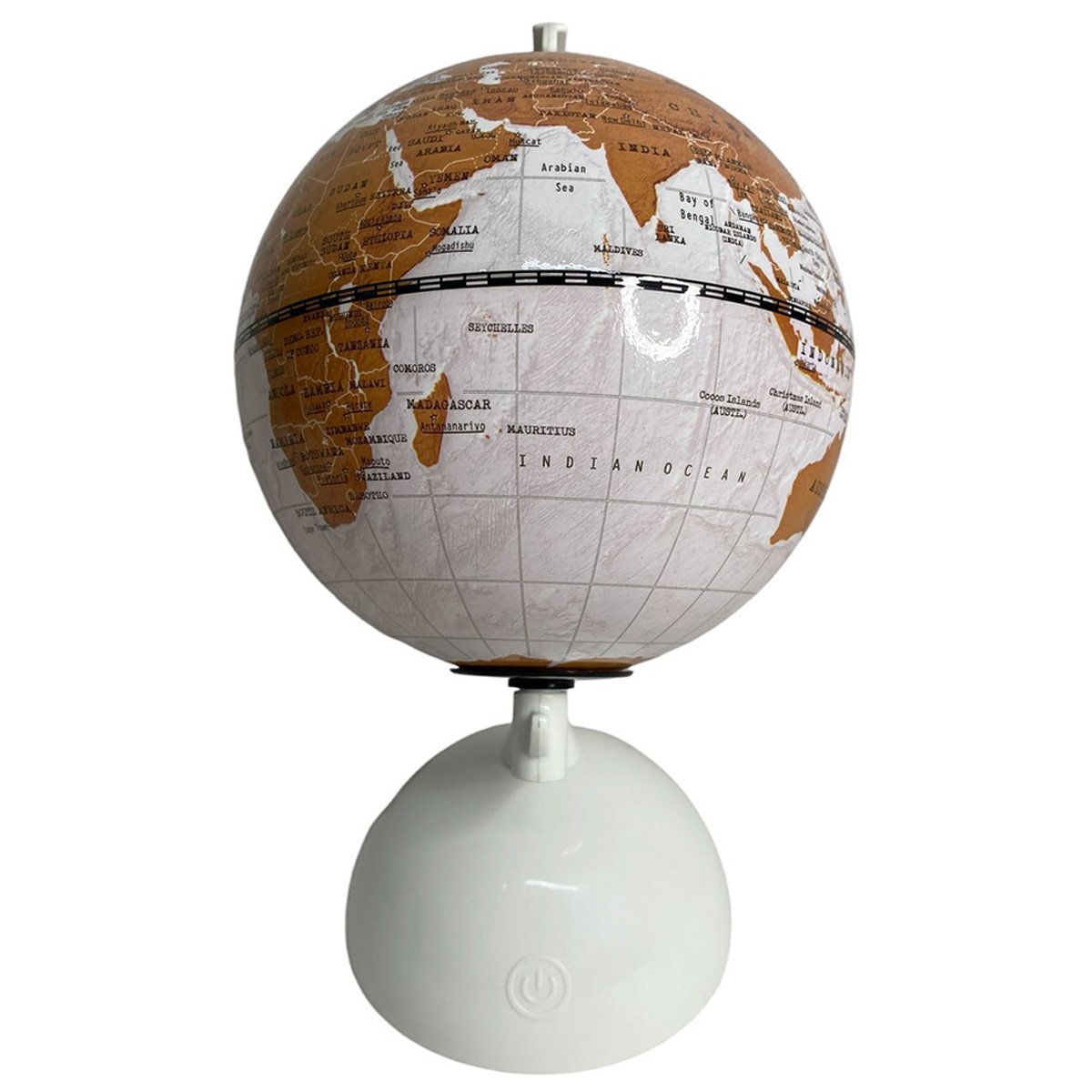 Globo Terrestre Luminoso Giratorio 3 Tons Touch Usb Mapa Mundi Interativo Decoraçao Quarto Sala Mesa - 13