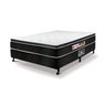 Cama Box Castor Viúva Black e White Air Double Face D33 128x188x54 + Box Castor - 1