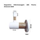 Ver imagem 4 de Dispositivo Hidromassagem Abs Piscina Alvenaria