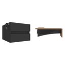 Nogal/Preto