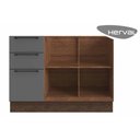 Ver imagem 3 de Balcão de Cozinha Amsterdam Ph 3146 C/ 2 Portas e 3 Gavetas S/ Tampo 120cm Avela - Herval