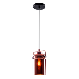 Lustre Rústico Moderno Direcionável Haz 1 Lâmpada E27 Bivolt:cobre/110v/220v - 1