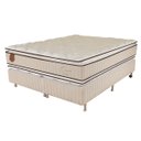 Ver imagem 1 de Cama Box King Size (box + Colchão) 193x203x75 Ouro Prorelax Molas Ensacadas Pillow Top Viscoelástico