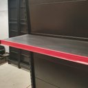 Ver imagem 2 de Kit 50 Porta Etiquetas para Bandeja Gôndolas 92 cm Vermelho