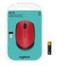 Mouse Optico sem Fio M170 Vermelho Logitech 910-004941 - 4