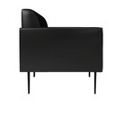Ver imagem 4 de Sofá Namoradeira Pés Villach Marisa Corano D03 - D\'rossi Cor Preto