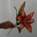 Ver imagem 2 de Flor Artificial Lírio Toque Real
