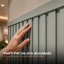 Ver imagem 3 de Kit 5 Barra Perfil 2 Metros Acabamento para Painel Ripado Slim