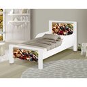 Ver imagem 1 de Mini Cama Infantil Heróis Adesivada com Colchão