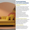 Ver imagem 5 de Capas Sofá Sôma Chaise Braço Lateral CabeCasa MadeiraOriginals Amarelo/Mostarda